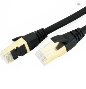 SFTP CAT6A/CAT7 26AWG(7/0.16MM) BC PVC Black